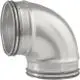 BOSCH-Zubehoer-Wohnungslueftung-BM-K90-160-Bogen-Metall-DN160-kurz-90-Gr-7738113644 gallery number 1